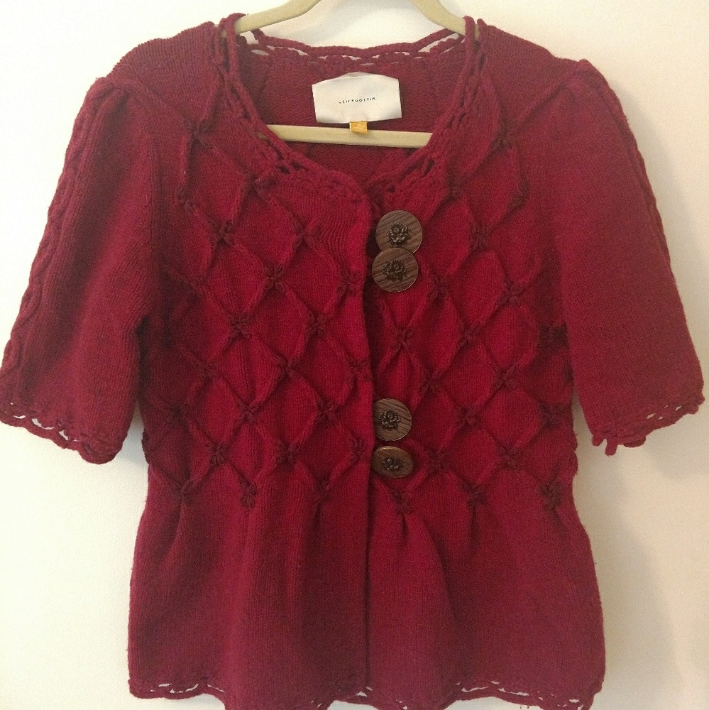 Anthropologie Leifsdottir Lisel Cardigan